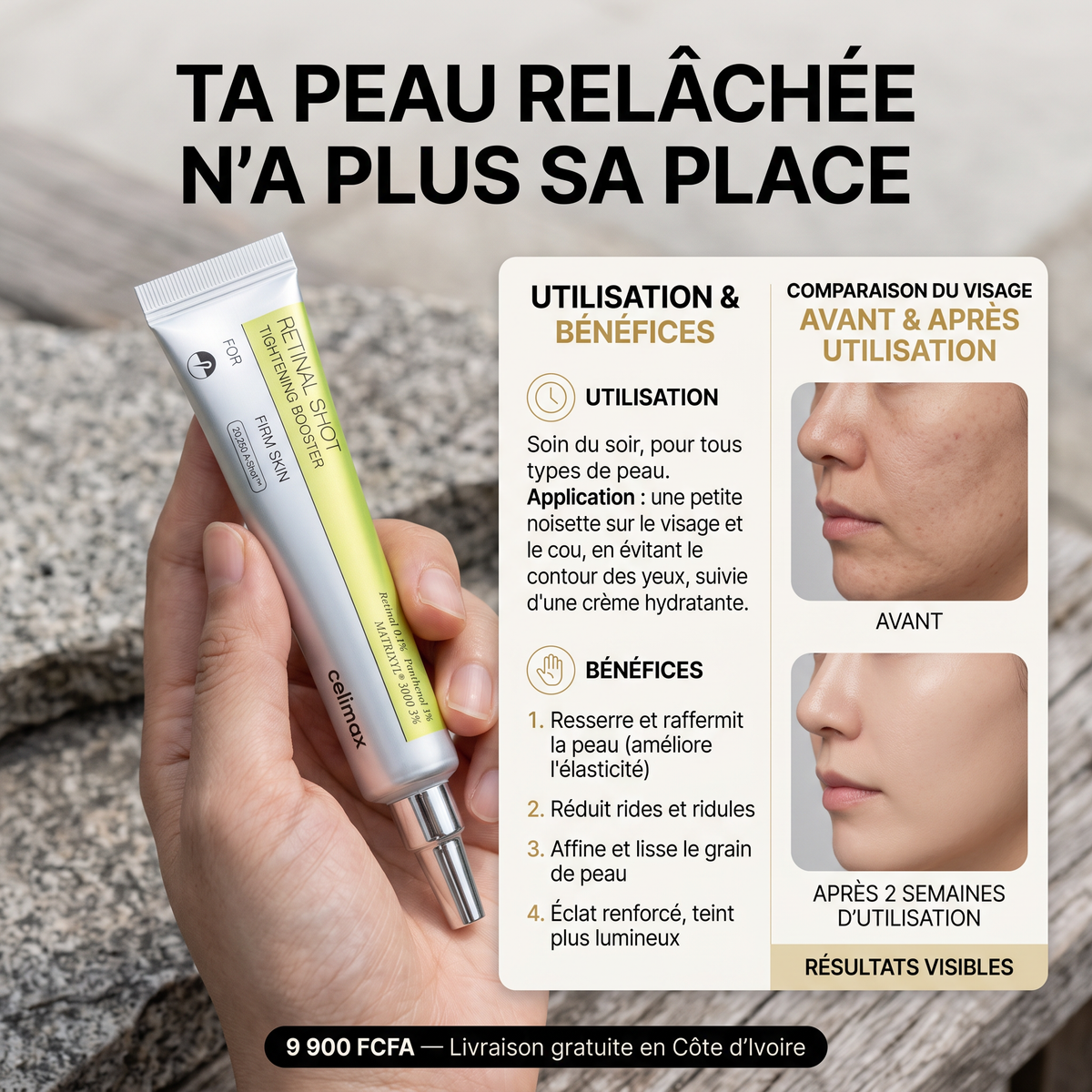 Rétinal shot Cellimax