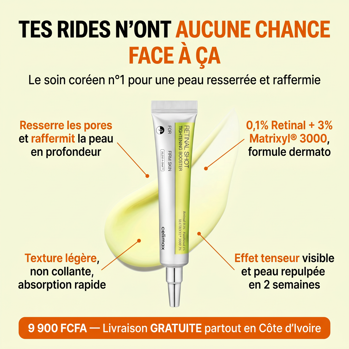 Rétinal shot Cellimax