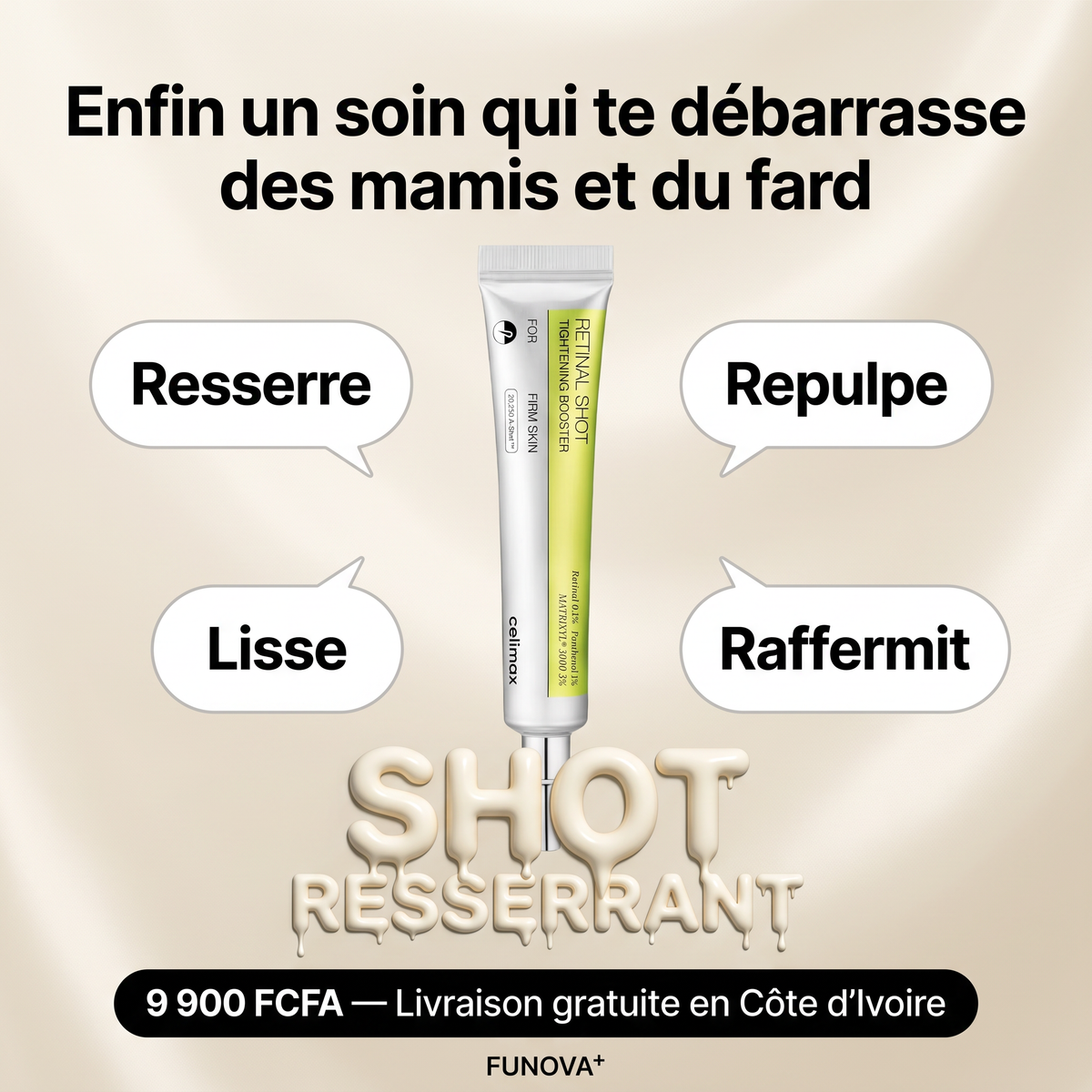Rétinal shot Cellimax
